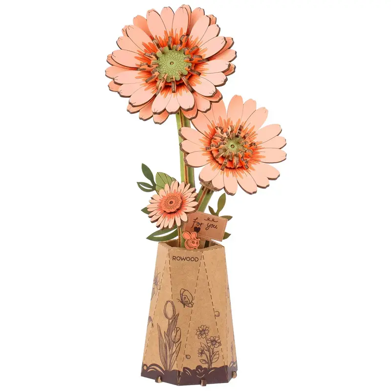 Puzzle 3D Fleur de Gerbera TW111